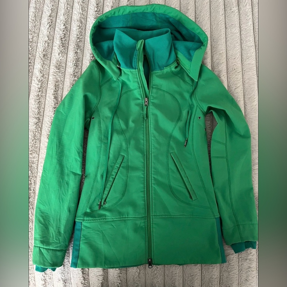 LULULEMON Green Hooded Jacket